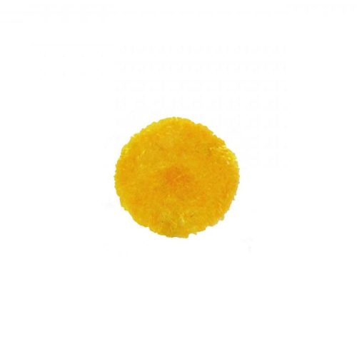 1,5 cm-es sárga virágközép levehető csészelevéllel